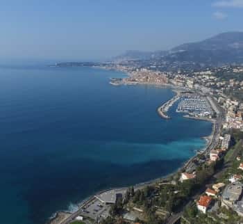 Villa WORONOF in Ventimiglia - Blick auf Monaco und Lazur ...