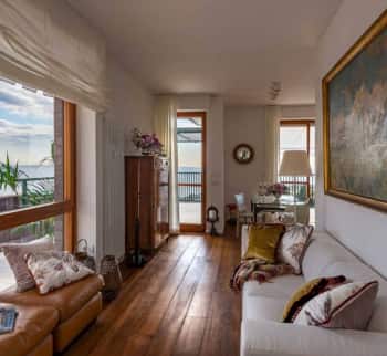 Penthouse met uitzicht op zee in Sanremo