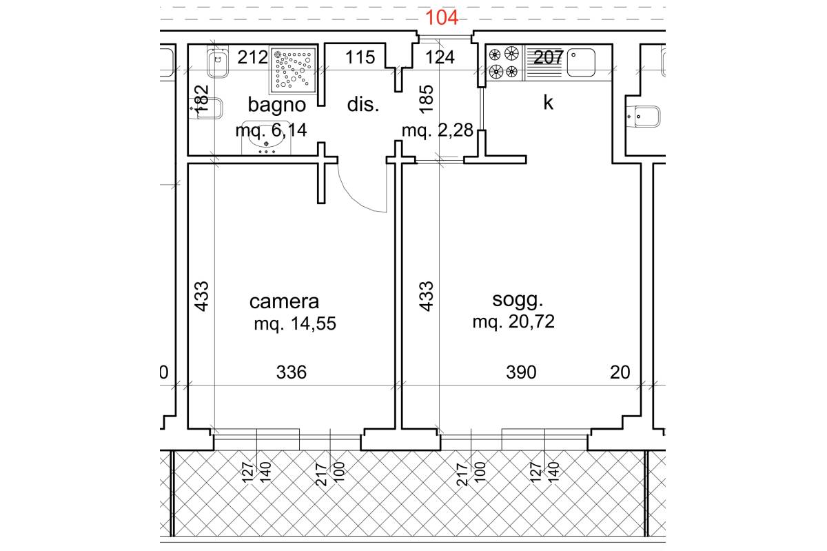 Apartamento à venda em Sanremo perto do mar