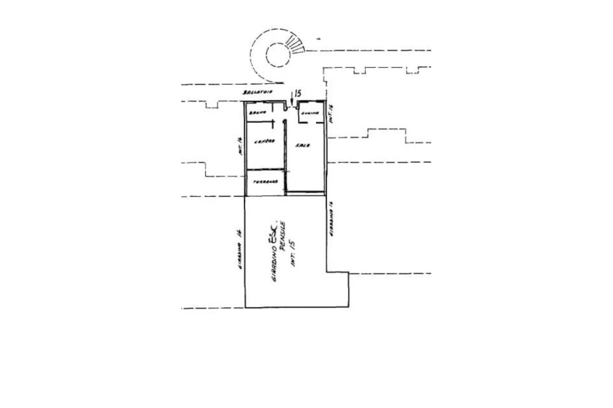 Apartamento de dois quartos em Sanremo