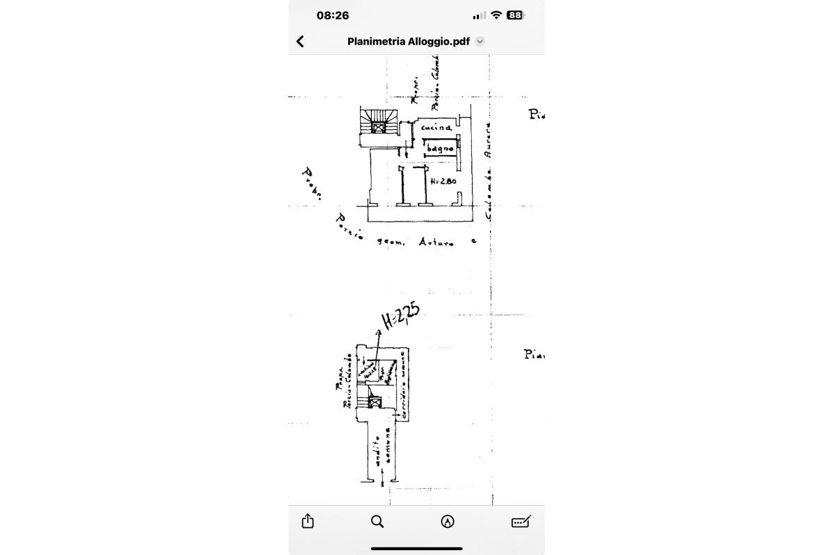 Apartamento de três quartos em Sanremo