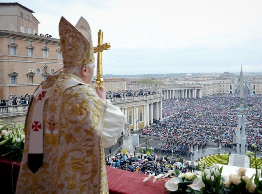 Celebración de Semana Santa en Italia
