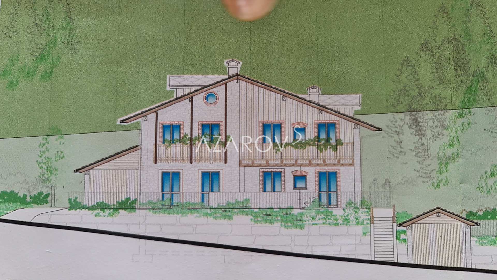 Proyecto aprobado en venta en Limone, Piamonte