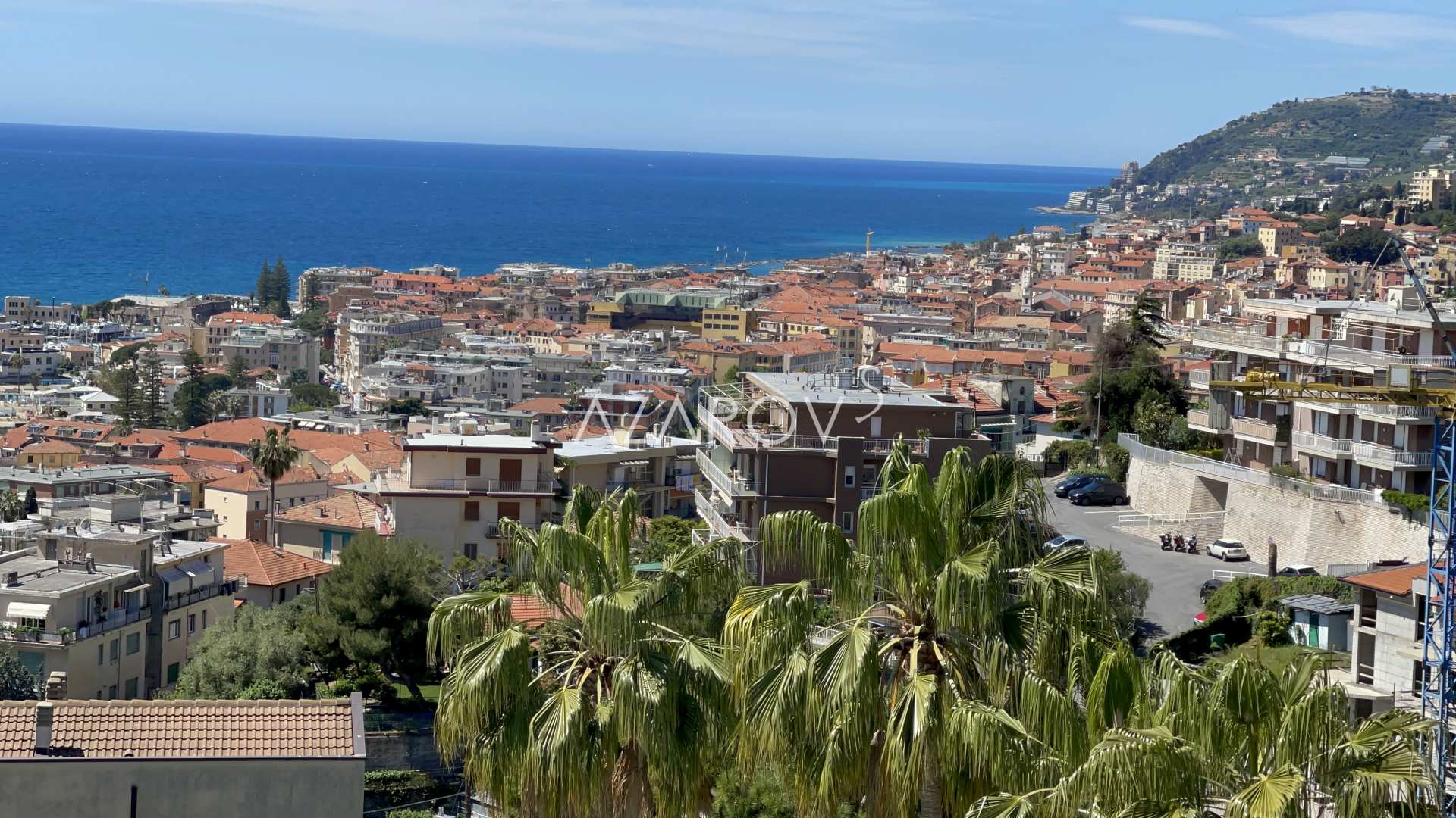 Appartement met twee slaapkamers in Sanremo aan zee