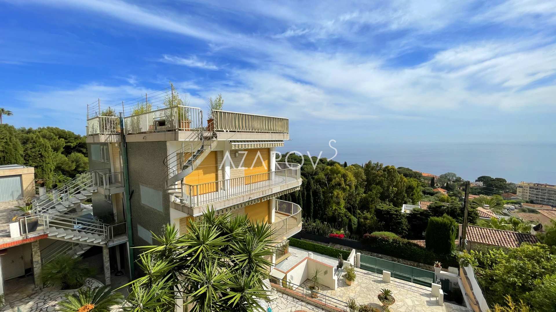 Appartement in Cap-d'aille met uitzicht op zee