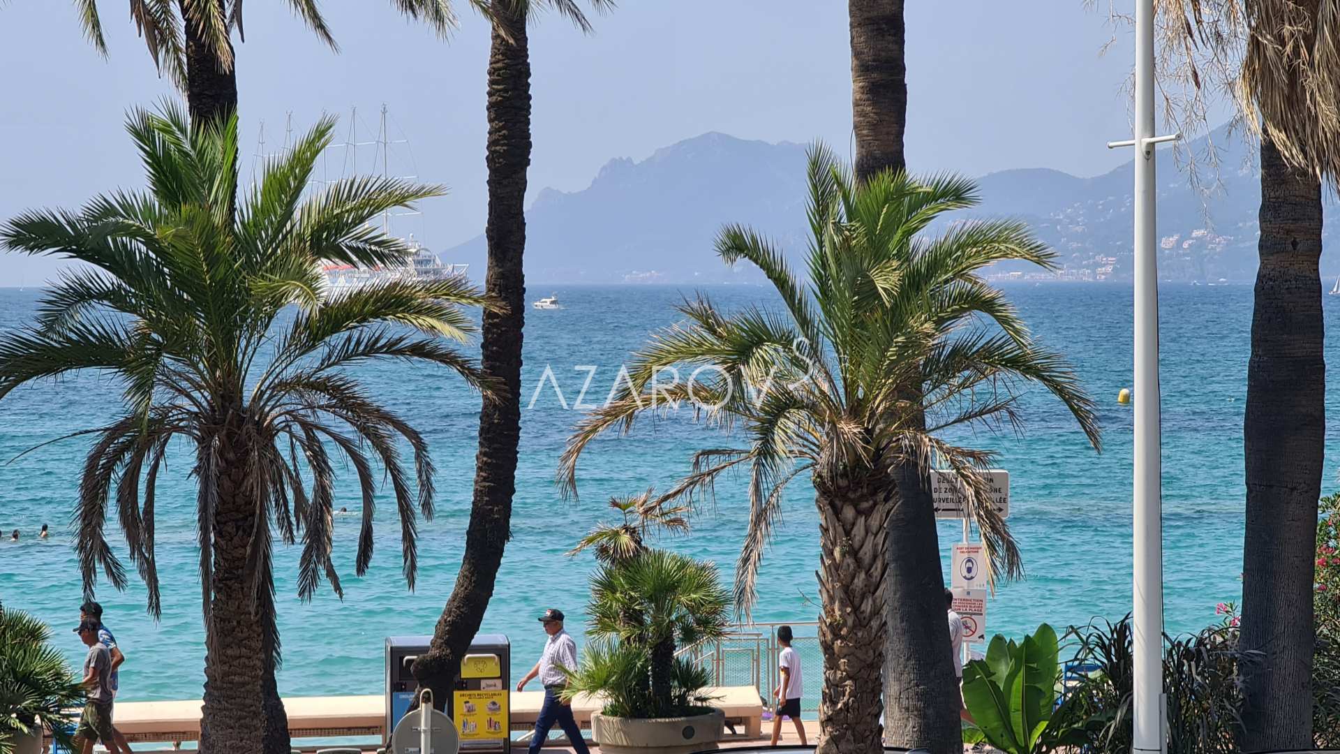 Croisette Beach Cannes lejlighed 320 m2 ved havet