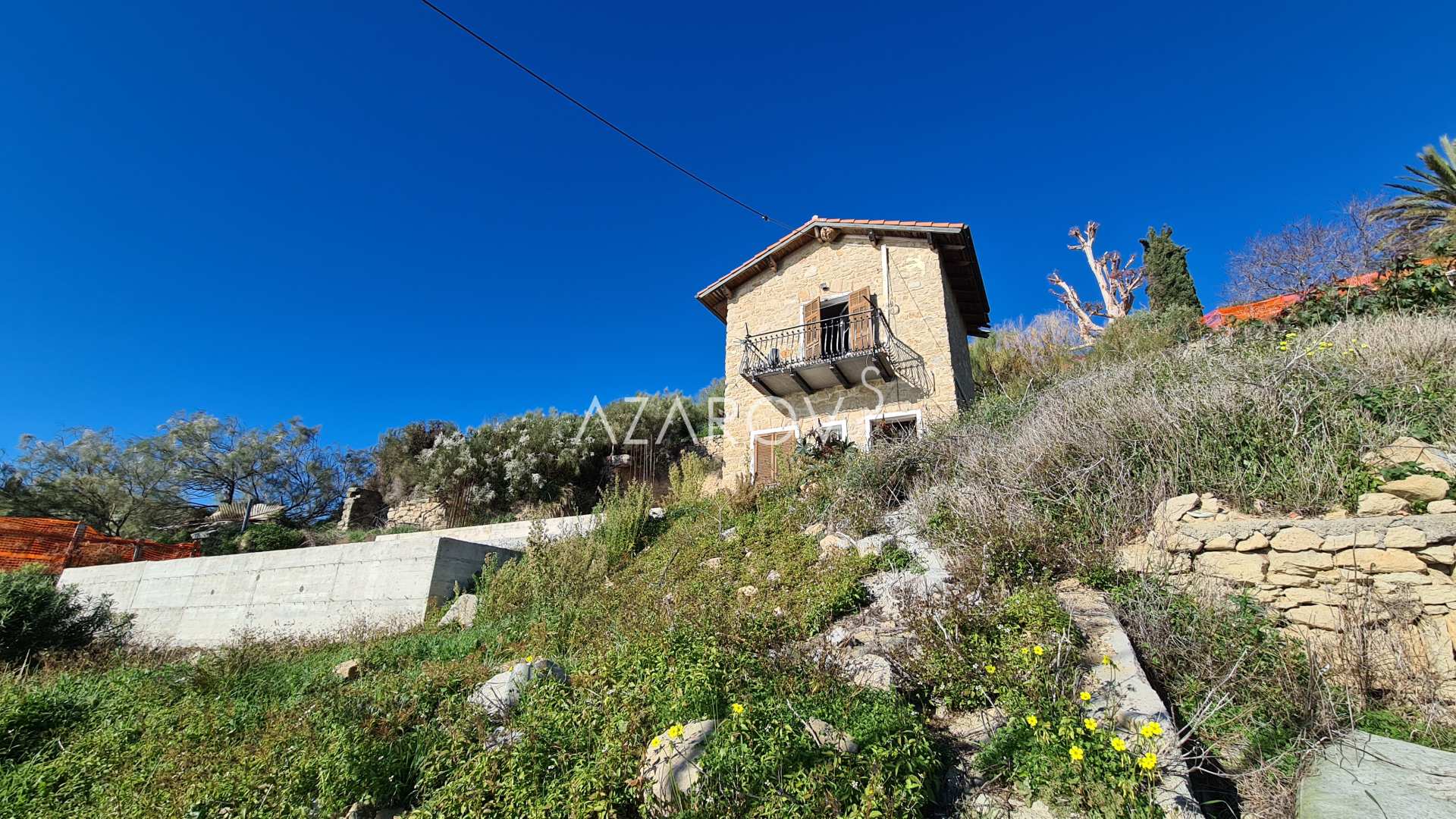 Bouw van een nieuwe villa in Bordighera
