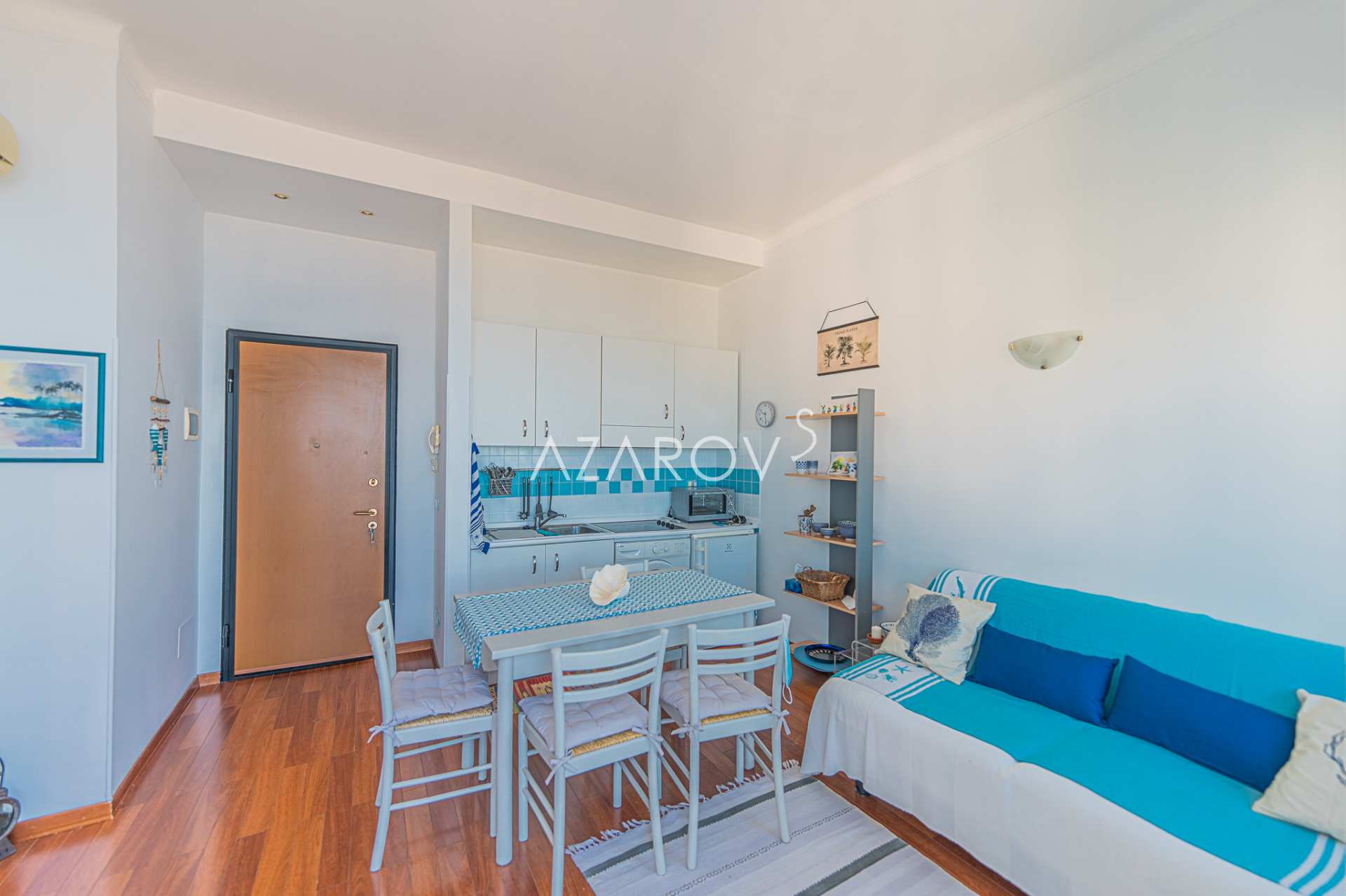 Apartament w Sanremo z widokiem na morze