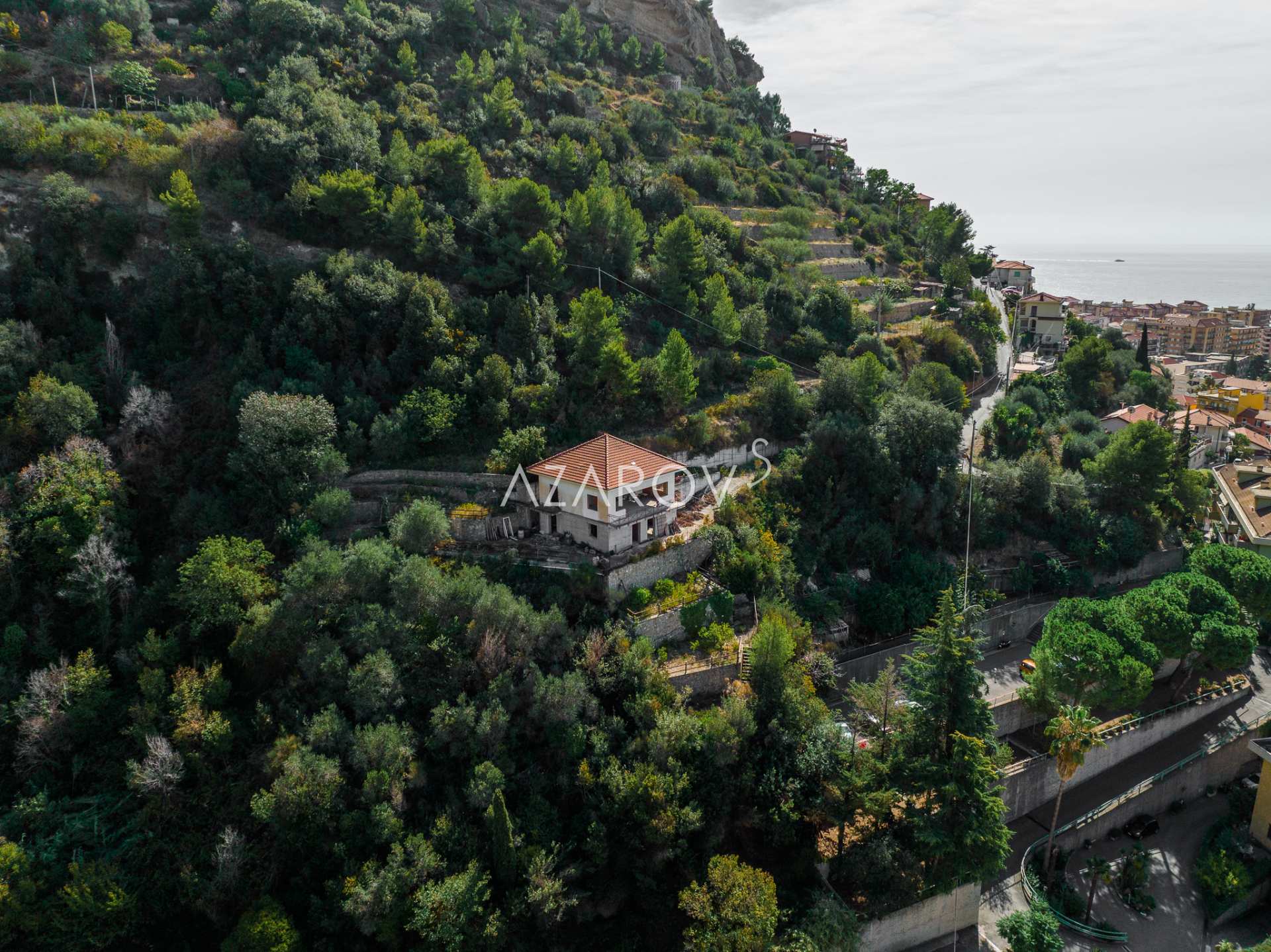 Realizzazione di una villa di 300 mq a Ventimiglia