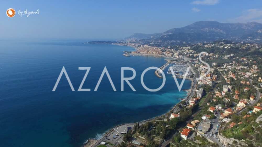 Villa WORONOF in Ventimiglia - Uitzicht op Monaco en de Cote d'Azur