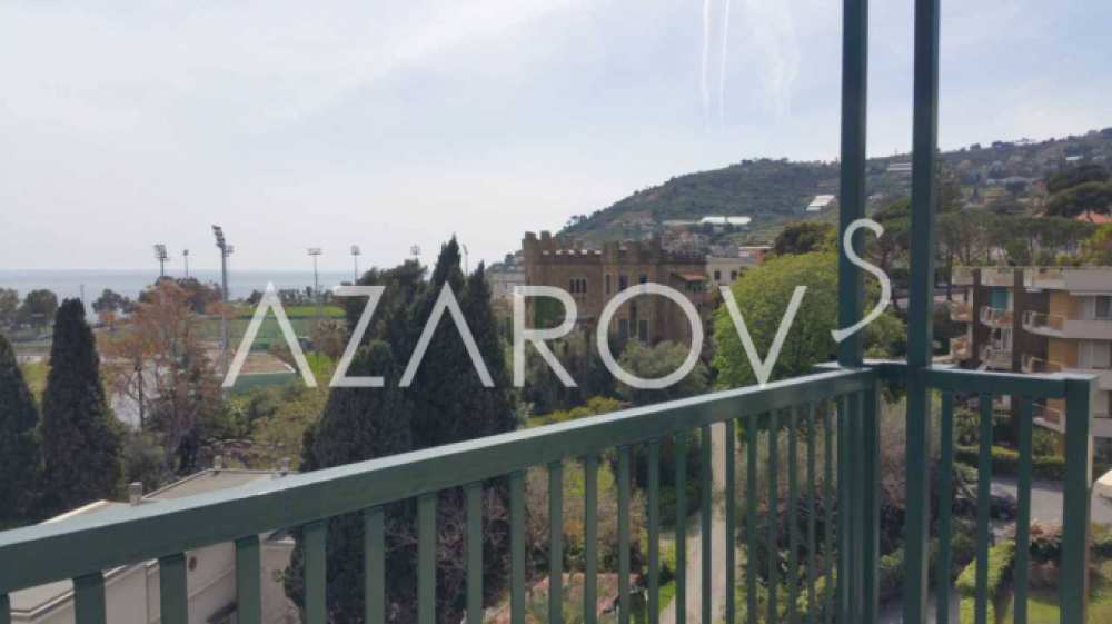 Penthouse with sea view in Sanremo