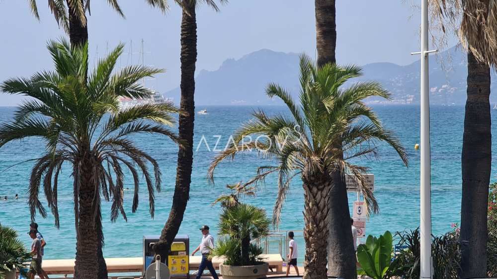 Croisette Beach Cannes lägenhet 320 m2 vid havet