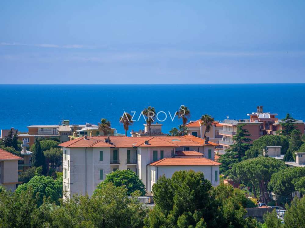 Villa en Bordighera con vistas al mar