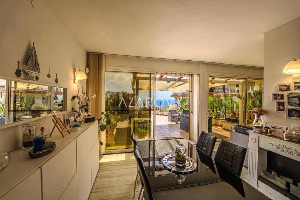 Een slaapkamer appartement met tuin in Sanremo
