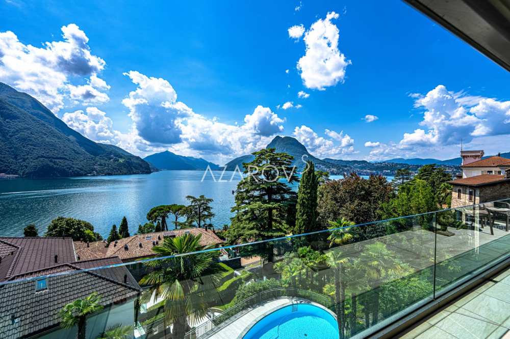 Ny lägenhet i Lugano nära sjön