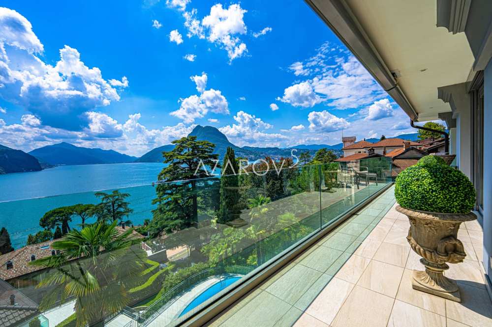 Nieuw appartement in Lugano vlakbij het meer