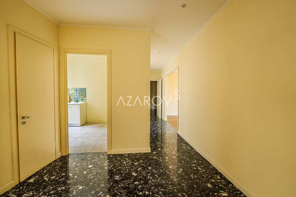 Appartement aan zee 160 m2 in Sanremo