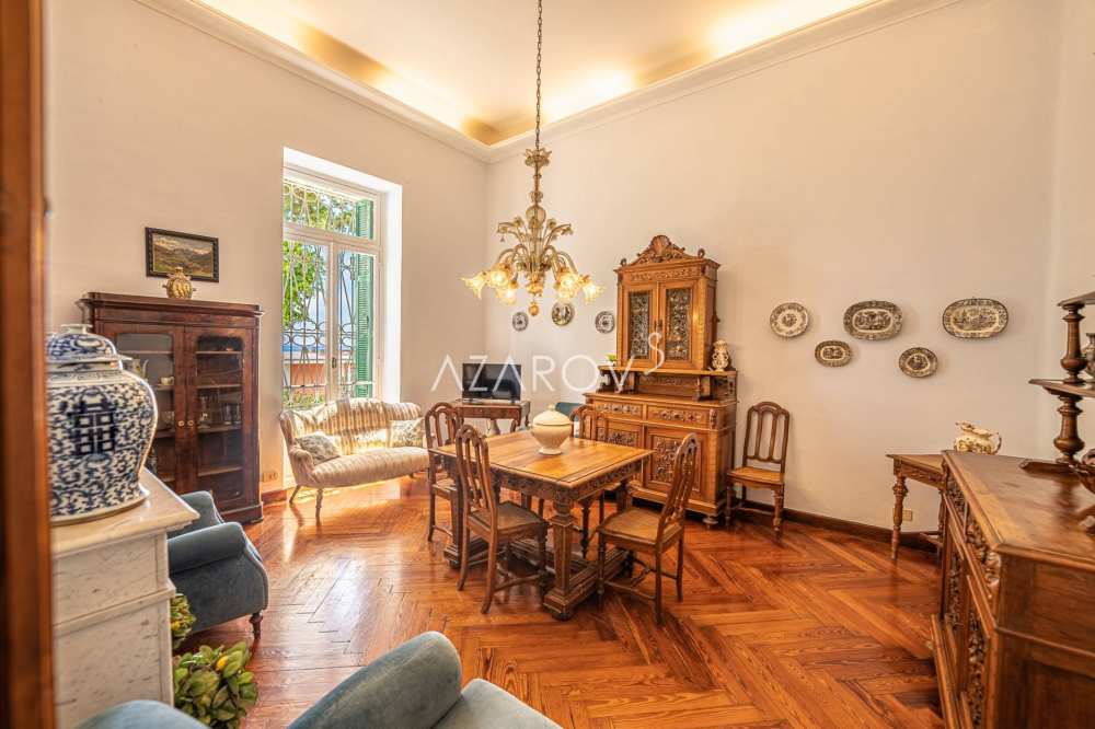 Te huur luxe appartement met tuin in Sanremo