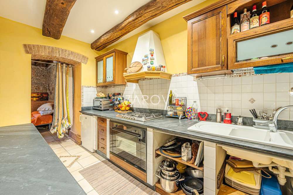 Appartement in een villa in Bordighera aan zee