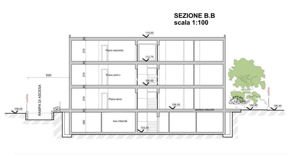 Na sprzedaż dom budowlany o powierzchni 570 m2 w Sanremo