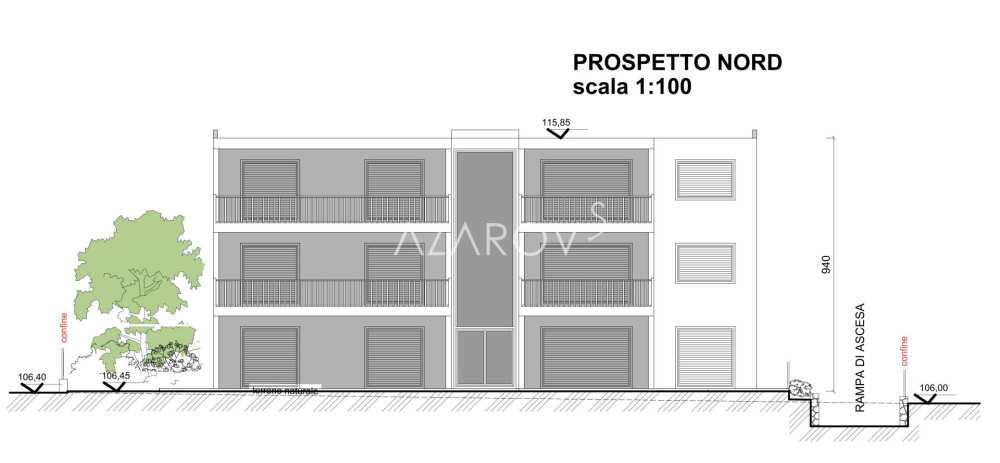 Bouwhuis van 570 m2 te koop in Sanremo