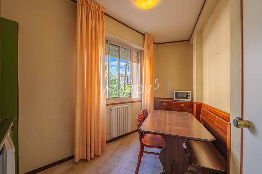 Four-room apartment in Sanremo