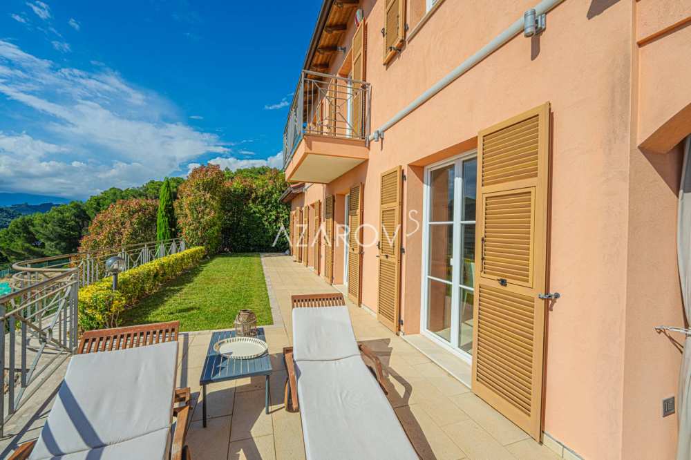 Villa à Bordighera avec vue sur la mer