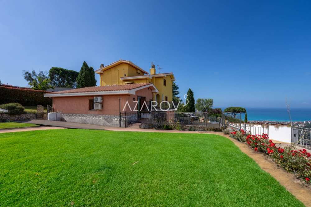 Villa in Bordighera mit Blick auf Monaco 