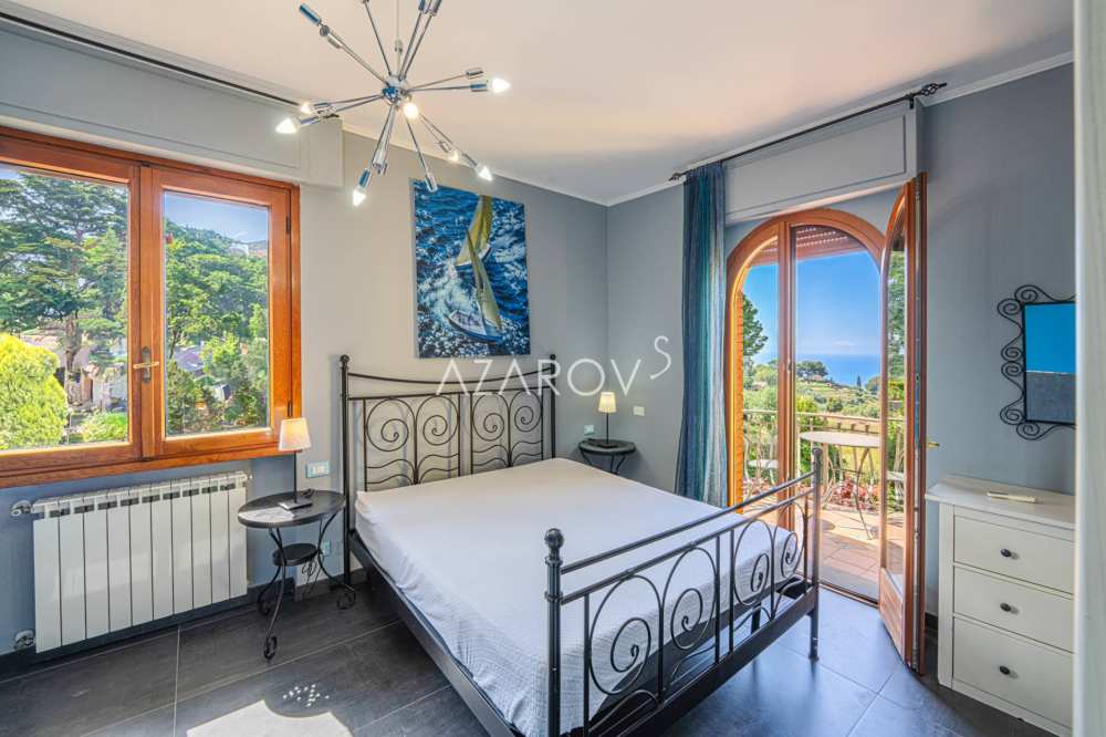 Villa a Bordighera con vista su Monaco 